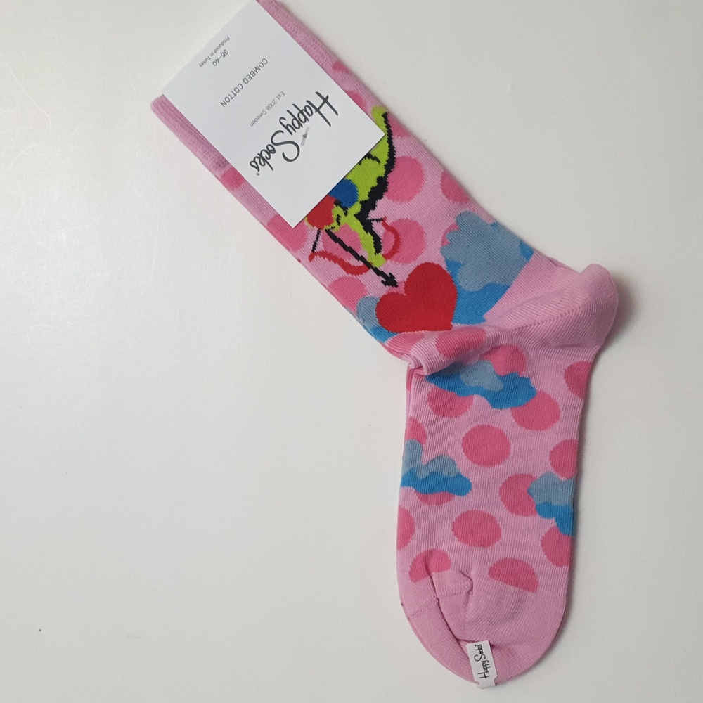 Happy Socks Women Socks EU 36-40, US 5.5 - 9.5 Brand New Combed Cotton #27